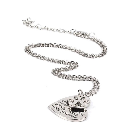 🌺 Paw & Poem Necklace - Picture 5 of 5